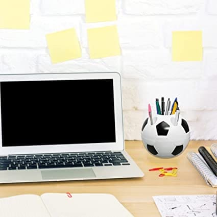 Football Desk Organizer, Creative Football Pen Holder, Desktop Soccer Shape Style Pencil Container, Multifunctional Pen Pencil Holder Football Desk Organizer, Creative Football Pen Holder, Desktop Soccer Shape Style Pencil Container, Multifunctional Pen Pencil Holder
